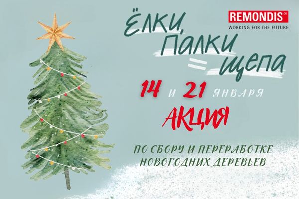 Собираем елки вместе с Ремондис Минск! Собираем елки вместе с Ремондис Минск!