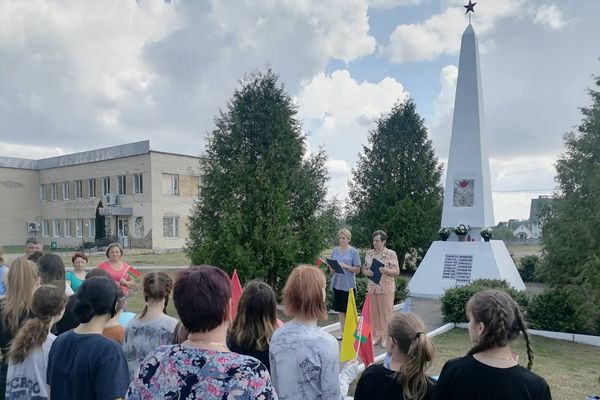 Митинг- реквием в аг. Вишнёво Митинг- реквием в аг. Вишнёво